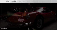 Desktop Screenshot of italiaautosport.com