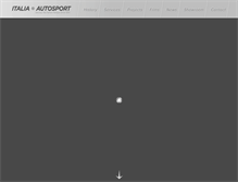 Tablet Screenshot of italiaautosport.com